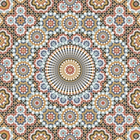 Fototapet, Geometric Pattern, Rebel Walls - Img 2