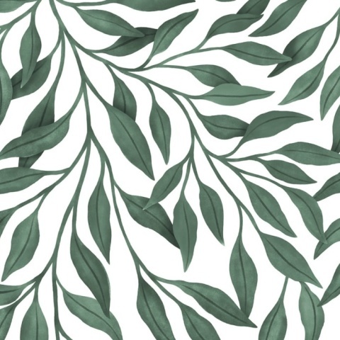Fototapet, Giant Leaves, Green, Rebel Walls - Img 2