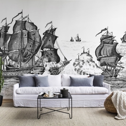 Fototapet, High Seas, Black, Rebel Walls - Img 8