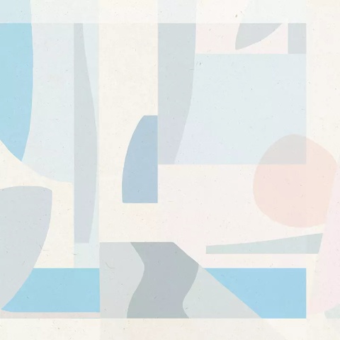 Fototapet Le bonheur (bleu), VLAdiLA - Img 2