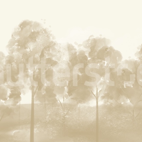 Fototapet, Misty Grove, Beige, Rebel Walls - Img 2