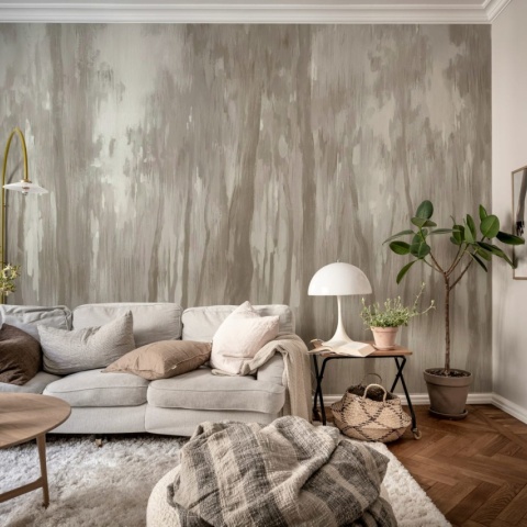 Fototapet, Morning Forest, Beige, Rebel Walls - Img 4