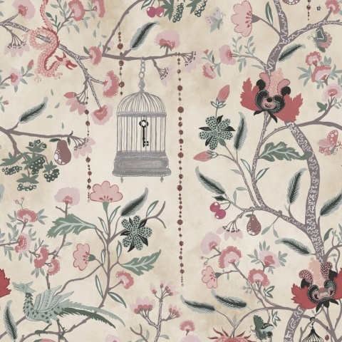 Fototapet, Mystic Garden, Beige, Rebel Walls - Img 2