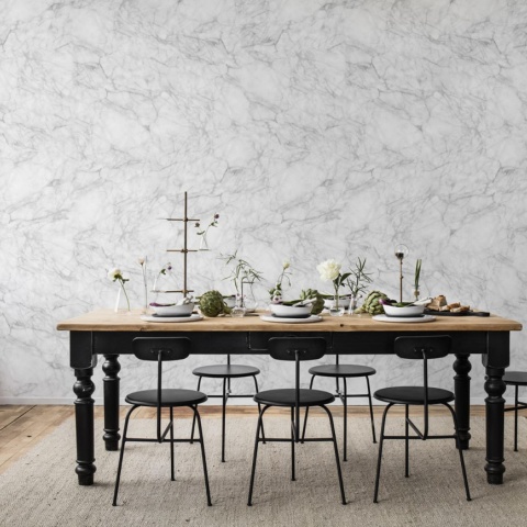 Fototapet, Noble Marble, White, Rebel Walls - Img 4
