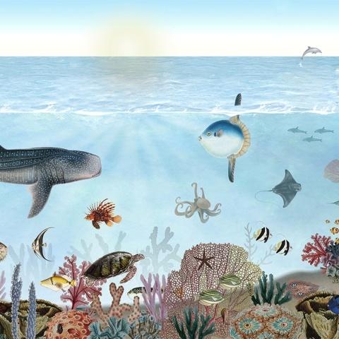 Fototapet Ocean Lookbook, Kikki Belle - Img 2