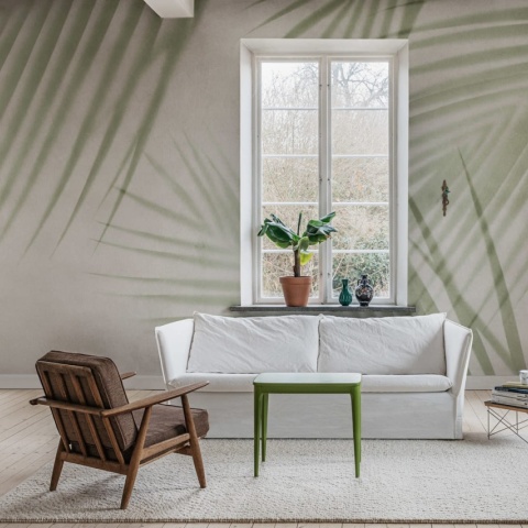 Fototapet, Palm Gaze, Green, Rebel Walls - Img 4