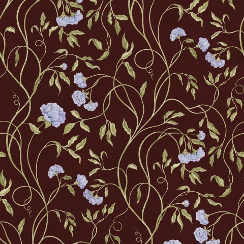 Fototapet, Peony Bloom, Burgundy, Rebel Walls - Img 2