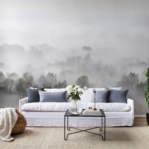 Fototapet personalizat Morning Fog, 248x265cm, Rebel Walls - Img 4