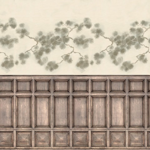 Fototapet, Pine Branch, Panels, Rebel Walls - Img 2