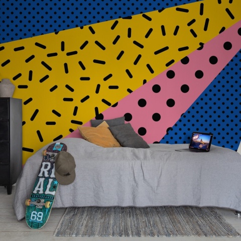 Fototapet, Rays of the 90s, Rebel Walls - Img 3