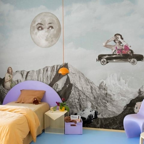Fototapet, Retro Dream, Vintage, Rebel Walls - Img 3