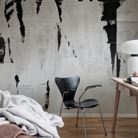 Fototapet, Rip Off, Graphite, Rebel Walls