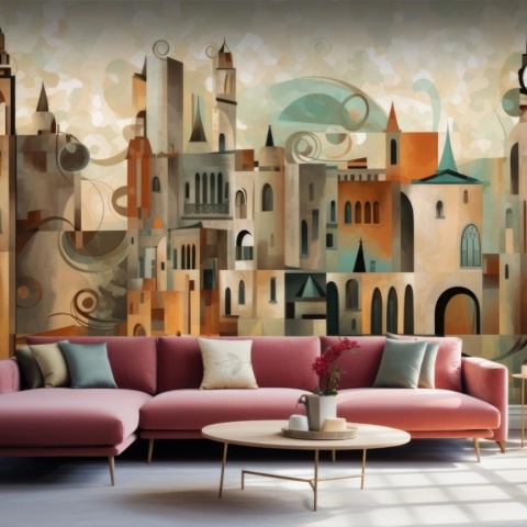 Fototapet Rustic Constructeur Casablanca Rêve CC103 - Img 2