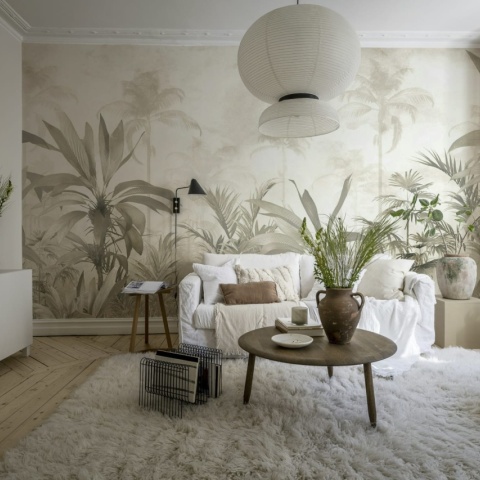 Fototapet, Soft Jungle, Beige, Rebel Walls - Img 4