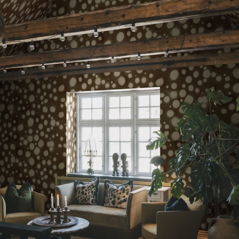 Fototapet, Spotted Puffer, Brown, Rebel Walls - Img 6