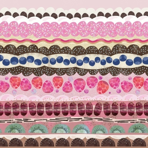 Fototapet, Sugar Stripes, Rebel Walls - Img 2
