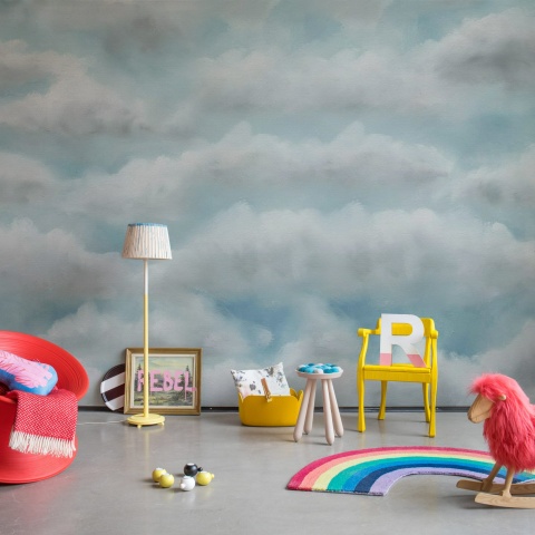 Fototapet, Tender Clouds, Blue, Rebel Walls - Img 3