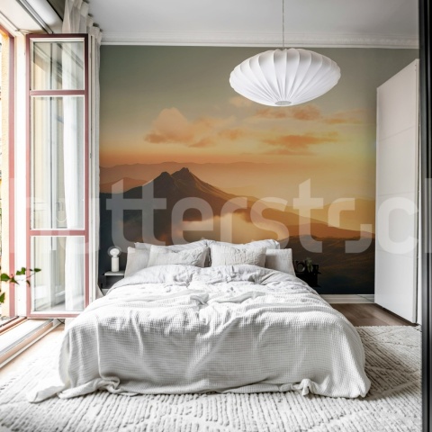 Fototapet, The Summit, Dawn, Rebel Walls - Img 3