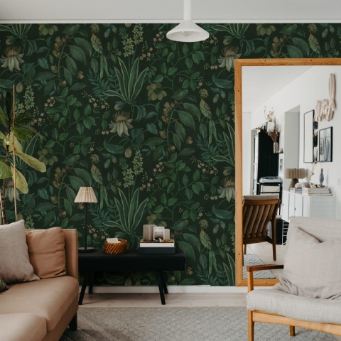 Fototapet, Tropical Harmony, Dark, Rebel Walls