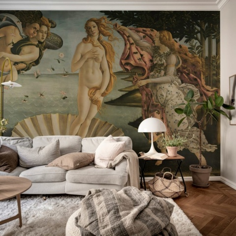 Fototapet, Venus Birth by Sandro Botticelli, Rebel Walls