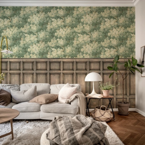 Fototapet, Vintage Foliage, Panels, Rebel Walls