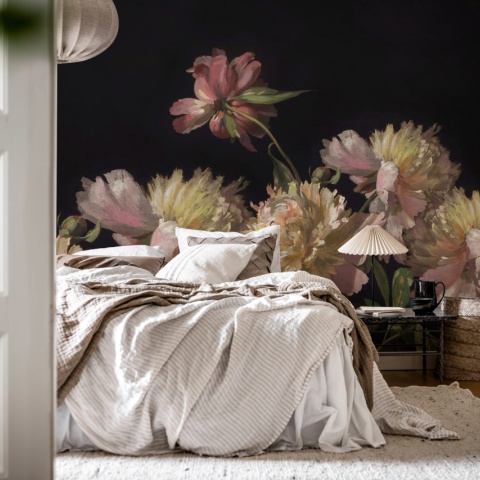 Fototapet, Vintage Peony, Pink, Rebel Walls - Img 4