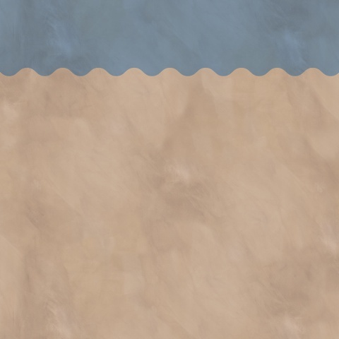 Fototapet, Wave Border, Blue, Rebel Walls - Img 2