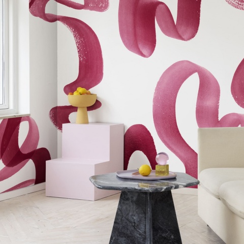 Fototapet, Waves, Magenta, Rebel Walls - Img 5