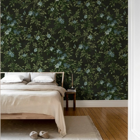 Fototapet, Wildflower Vista, Black, Rebel Walls - Img 3