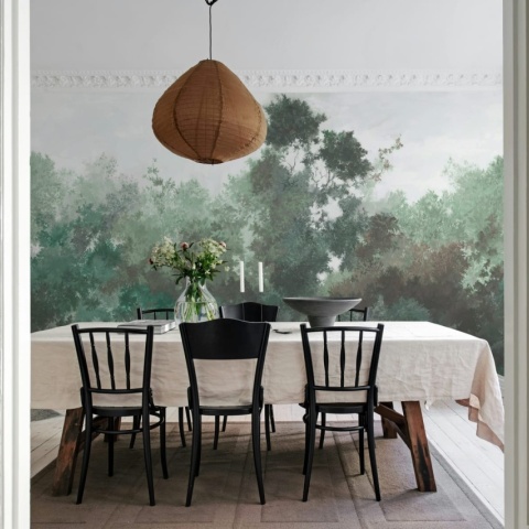 Fototapet, Wood, Green, Rebel Walls - Img 3