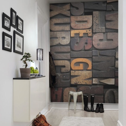 Fototapet, Woodcut, Design, Rebel Walls - Img 3