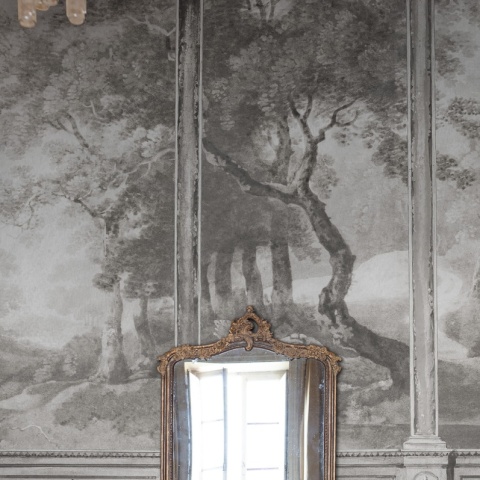 Fototapet, Woodland Panels, Gray, Rebel Walls - Img 3