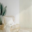 Panou riflaj decorativ 3D Onda, Stejar Alb, 11.2x1.3x270 cm - Img 5