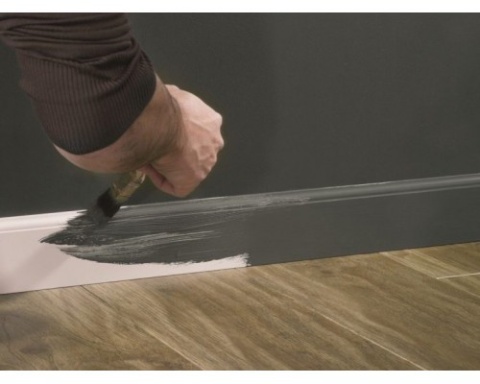 Plinta decorativa din polimer rigid S5 - 8x1.4x200 cm - plinte duropolimer