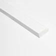 Profil dreapta pentru riflaj decorativ 3D Olmo, Alb, 2.6x1.2x270 cm - Img 4