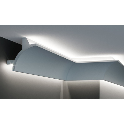 Profil pentru banda LED din poliuretan KF706 - 11.5x11.5x200 cm