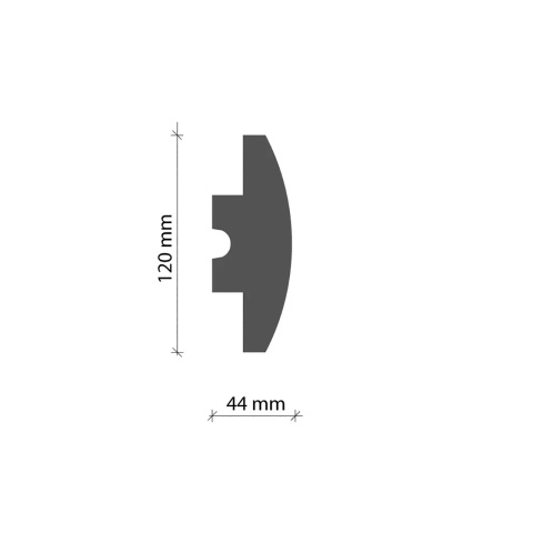 Profil scafa LED KD506 - 12x4.4x115 cm - Img 2