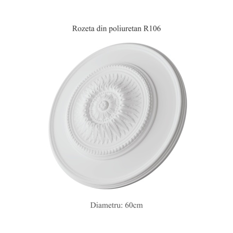 Rozeta din poliuretan, Manavi, R106 - Ø 60 cm - Img 3