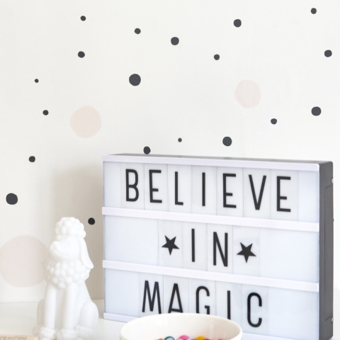 Tapet Confetti, Soft Black, Majvillan - Img 3