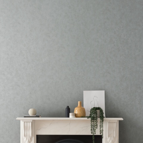 Tapet, Fenton, Silver Luxury Plain, 1838 Wallcoverings, 5.3mp / rola - Img 2
