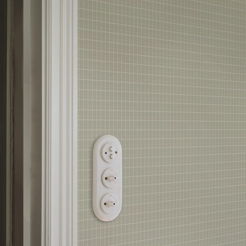 Tapet lavabil, Alvar Aalto M.I.T 1390, 5.3mp / rola - Img 3