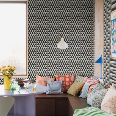 Tapet lavabil, Arne Jacobsen Trapez 4736, 5.3mp / rola