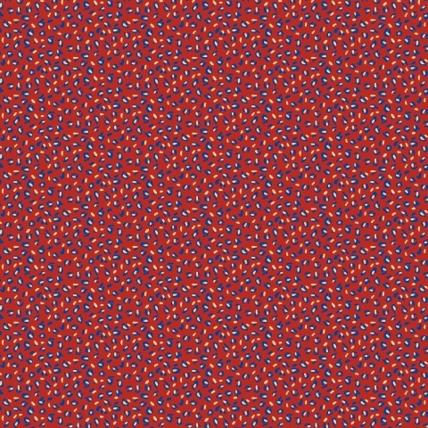 Tapet lavabil Funky Leopard, Red, TresTintas 5mp / rola - Img 3