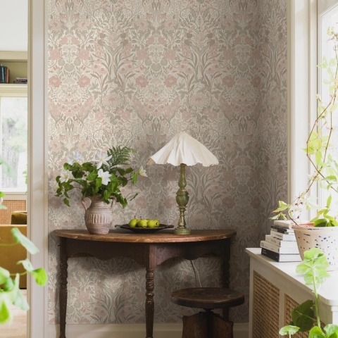 Tapet lavabil, Örtagård 5724, 5.3mp / rola
