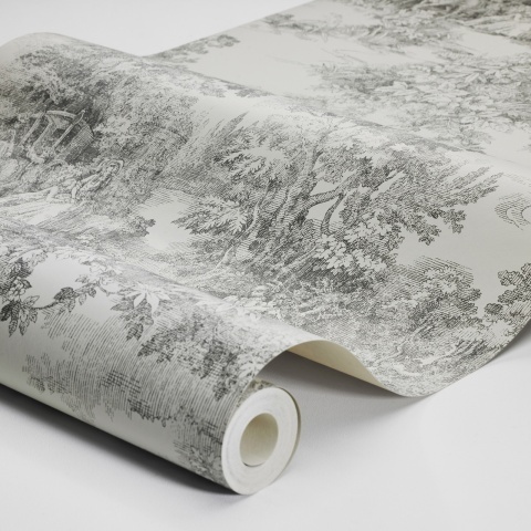 Tapet lavabil, Toile de Jouy 7766, 5.3mp / rola - Img 4