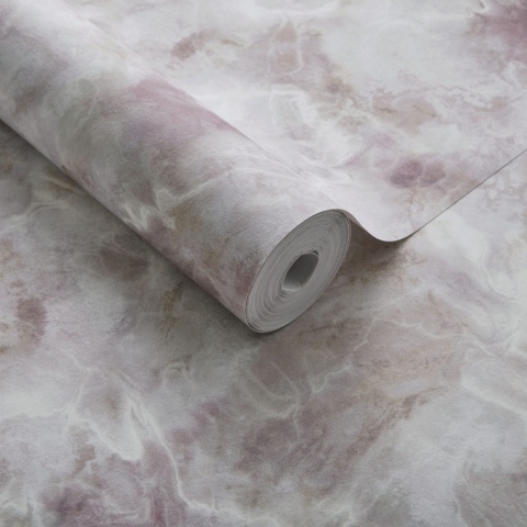 Tapet, Quartz, Chamomile Pink Luxury Marble, 1838 Wallcoverings, 5.3mp / rola - Img 2