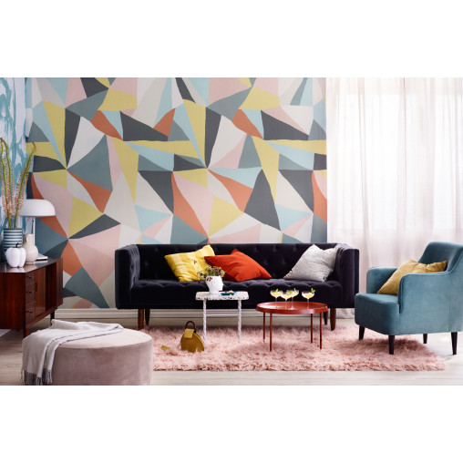 Tapet Retro Geometry, Rebel Walls