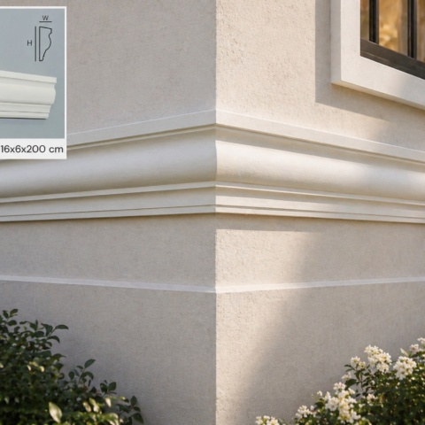 Brau exterior BT09A - 16x6x200 cm - Img 4