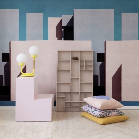 Fototapet, Abstract Building, Pastel, Rebel Walls