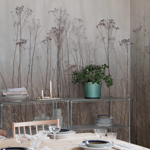 Fototapet, Autumn Haze, Beige, Rebel Walls